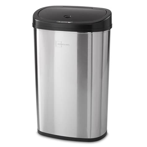 motion sensor garbage can walmart|hands free trash cans walmart.